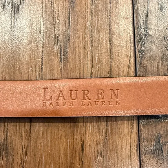 Ralph Lauren Black Leather Belt - Picture 2 of 4
